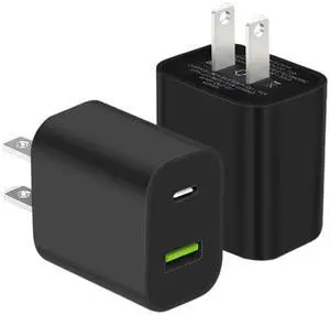 2 Pack USB C Charger Block, Dual Port Type C Wall Charger Fast Charging 20W Power Adapter Cube for iPhone 14/14 Pro/14 Pro Max/14 Plus/13/12/11, XS/XR/X, iPad, Samsung, More 2 Pack USB C Charger Block, Dual Port Type C Wall Charger Fast Charging 20W Power Adapter Cube for iPhone 14/14 Pro/14 Pro Max/14 Plus/13/12/11, XS/XR/X, iPad, Samsung, More