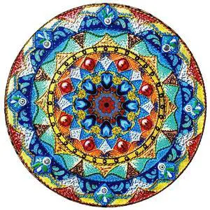 Mouse Pad, Round Mandala Mouse Mat, Small Mousepad with Designs, Non-slip Rubber Mouse Pad with Stitched Edge, Customized Mouse Pad for Women Girls Office Dorm Computer Laptop, 7.9 x 7.9 Inch Mouse Pad, Round Mandala Mouse Mat, Small Mousepad with Designs, Non-slip Rubber Mouse Pad with Stitched Edge, Customized Mouse Pad for Women Girls Office Dorm Computer Laptop, 7.9 x 7.9 Inch