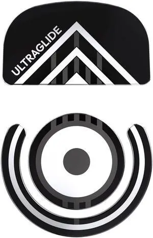 Ultraglide Glass Skates Feet for G Pro X Superlight , Ultra-Smooth and Durable, 3M Adhesive, fit for Gaming Mouse Black and White Ultraglide Glass Skates Feet for G Pro X Superlight , Ultra-Smooth and Durable, 3M Adhesive, fit for Gaming Mouse Black and White
