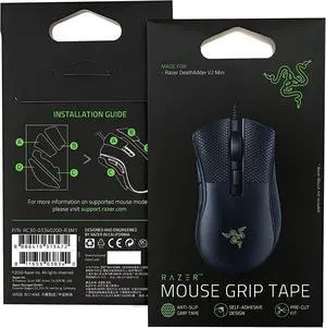 Mouse Grip Tape DeathAdder V2 Mini: Anti-Slip Grip Tape - Self-Adhesive Design - Pre-Cut Mouse Grip Tape DeathAdder V2 Mini: Anti-Slip Grip Tape - Self-Adhesive Design - Pre-Cut