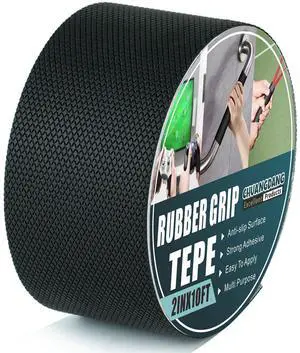 Black Grip Tape,2In x10Ft,Rubber Anti Slip Tape,Textured Ultra-Thin Grip Tape for desktops, Grips, armrests,Small Objects,Mobile Phones, Secure Hold,Friction,Comfort,DIY,Wear-Resistant Black Grip Tape,2In x10Ft,Rubber Anti Slip Tape,Textured Ultra-Thin Grip Tape for desktops, Grips, armrests,Small Objects,Mobile Phones, Secure Hold,Friction,Comfort,DIY,Wear-Resistant