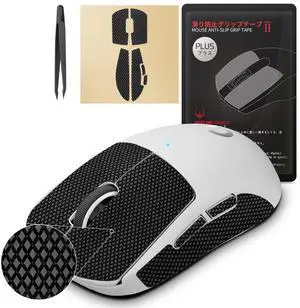 Plus Mouse Anti Slip Grip Tape Compatible with Logitech G Pro X2 Superstrike Lightspeed, G Pro X Superlight 2, Superlight, Gaming Mice Skins, Sweat Resistant, Performance Upgrade Plus Mouse Anti Slip Grip Tape Compatible with Logitech G Pro X2 Superstrike Lightspeed, G Pro X Superlight 2, Superlight, Gaming Mice Skins, Sweat Resistant, Performance Upgrade