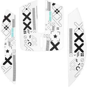 Attack Shark Gaming Mouse Anti-Slip Grip Tape,Compatible with X11 Superlight Wireless pc Mouse,Sweat Resistant,Fine Feel,Cut to Fit,Cool Mouse Skins for Video Games/Office/Study(White) Attack Shark Gaming Mouse Anti-Slip Grip Tape,Compatible with X11 Superlight Wireless pc Mouse,Sweat Resistant,Fine Feel,Cut to Fit,Cool Mouse Skins for Video Games/Office/Study(White)