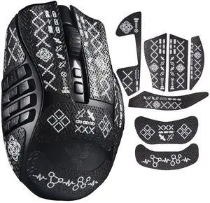Mouse Grip Tape Sticker for Razer Naga V2 Pro Wireless Gaming Mouse Anti Slip Skin Self-Adhesive,Pre-Cut,Sweat-Resistant (Printing Pattern) Mouse Grip Tape Sticker for Razer Naga V2 Pro Wireless Gaming Mouse Anti Slip Skin Self-Adhesive,Pre-Cut,Sweat-Resistant (Printing Pattern)