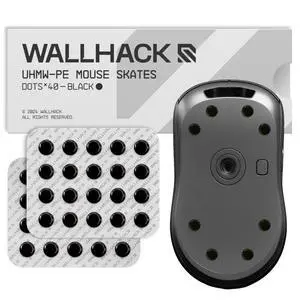 Dot Mouse Skates | Premium Universal Skates for Gaming Mice | Ultra-Smooth Glide on Cloth & Glass Pads | Customize Speed & Control | Durable, Easy to Apply | Black 7mm x 7mm Dot Mouse Skates | Premium Universal Skates for Gaming Mice | Ultra-Smooth Glide on Cloth & Glass Pads | Customize Speed & Control | Durable, Easy to Apply | Black 7mm x 7mm