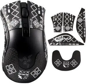Anti-Slip Mouse Grip Tape for Razer Deathadder V2 & V2 Pro - Pre-Cut Sweatproof Stickers with Enhanced Grip, No Residue Adhesive for Gaming Mouse Accessories (Printing Pattern) Anti-Slip Mouse Grip Tape for Razer Deathadder V2 & V2 Pro - Pre-Cut Sweatproof Stickers with Enhanced Grip, No Residue Adhesive for Gaming Mouse Accessories (Printing Pattern)