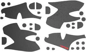 SUPERGRIP Griptape Set for PS5 DualSense Controller Sweat Absorbing High Performance Anti Slip 3M Adhesive no Residue Controller Grip Tape Ultra-Thin 0.5mm (0.02in) Black SUPERGRIP Griptape Set for PS5 DualSense Controller Sweat Absorbing High Performance Anti Slip 3M Adhesive no Residue Controller Grip Tape Ultra-Thin 0.5mm (0.02in) Black