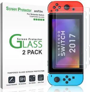 Tempered Glass Screen Protector for Nintendo Switch 2017 (2-Pack) Tempered Glass Screen Protector for Nintendo Switch 2017 (2-Pack)