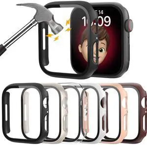 Pack Hard PC Case Compatible with Apple Watch Series 9 8 7 41mm Pack Hard PC Case Compatible with Apple Watch Series 9 8 7 41mm