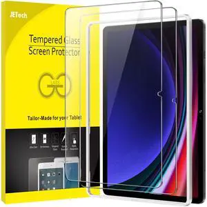 Screen Protector for Samsung Galaxy Tab S9 11-Inch and Galaxy Tab S10 Lite / S10 FE / S9 FE 10.9-Inch, with Easy Installation Frame, Tempered Glass Film, HD Clear, 2-Pack Screen Protector for Samsung Galaxy Tab S9 11-Inch and Galaxy Tab S10 Lite / S10 FE / S9 FE 10.9-Inch, with Easy Installation Frame, Tempered Glass Film, HD Clear, 2-Pack