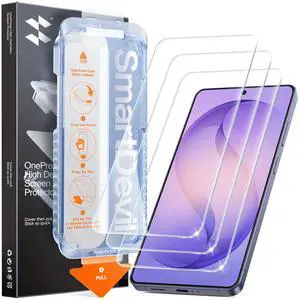 Pack for Samsung Galaxy S26 Ultra Screen Protector, HD Clear Tempered Glass, 9H Scratch & Impact Resistant, Ultrasonic Fingerprint Sensor Compatible, Bubble-Free & Dust-Free Pack for Samsung Galaxy S26 Ultra Screen Protector, HD Clear Tempered Glass, 9H Scratch & Impact Resistant, Ultrasonic Fingerprint Sensor Compatible, Bubble-Free & Dust-Free