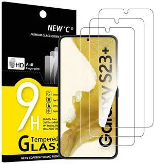 Pack Designed for Samsung Galaxy S23+ / S23 Plus 6,6 Inches Screen Protector Tempered Glass, Scratch Resistant, Bubble Free, Ultra Resistant Pack Designed for Samsung Galaxy S23+ / S23 Plus 6,6 Inches Screen Protector Tempered Glass, Scratch Resistant, Bubble Free, Ultra Resistant