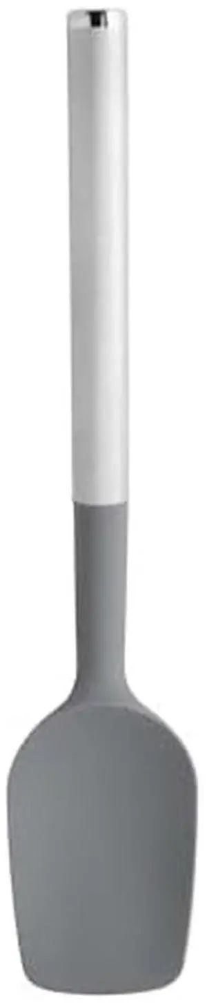 Spoon Spatula with Curved Edges and Stainless Steel Handle, Nonstick Safe, Durable, Dishwasher Safe Spoon Spatula with Curved Edges and Stainless Steel Handle, Nonstick Safe, Durable, Dishwasher Safe