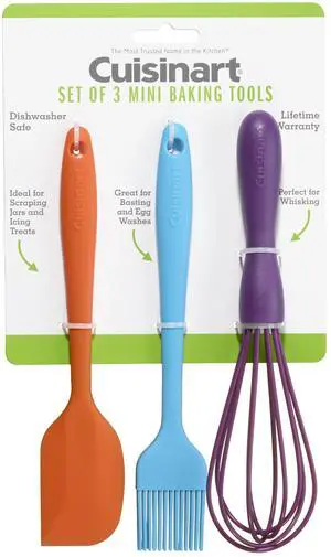 Set of 3 Mini Baking Tools, CTG-00-3MBT Set of 3 Mini Baking Tools, CTG-00-3MBT