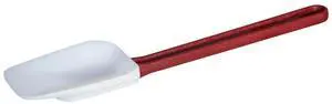 Spoon Silicone Spatula, 10-Inch,White, Medium Spoon Silicone Spatula, 10-Inch,White, Medium