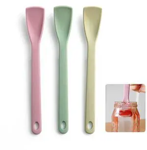 Mini Spatula 3-Piece Set Pastel Colors, Spoonula & Jar Scraper Mini Spatula 3-Piece Set Pastel Colors, Spoonula & Jar Scraper
