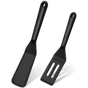 Pcs Mini Silicone Spatula Set Slotted Square Turner Kitchen Utensils Pcs Mini Silicone Spatula Set Slotted Square Turner Kitchen Utensils