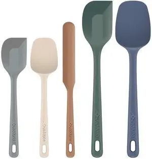 Piece Silicone Spatula Set for Baking, 446°F Heat Resistant Non-Stick Cooking Utensils, BPA-Free Food Grade Silicone Scrapers, Non-Scratch Flexible & Dishwasher Safe, Neutral Piece Silicone Spatula Set for Baking, 446°F Heat Resistant Non-Stick Cooking Utensils, BPA-Free Food Grade Silicone Scrapers, Non-Scratch Flexible & Dishwasher Safe, Neutral