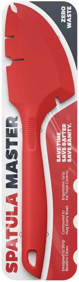 Silicone Bowl Scraper Spatula for KitchenAid Mixers, Heat Resistant Beater Blade Cleaner for Paddle Attachments, Dough Hooks & Mixing Bowls(Cherry Red) Silicone Bowl Scraper Spatula for KitchenAid Mixers, Heat Resistant Beater Blade Cleaner for Paddle Attachments, Dough Hooks & Mixing Bowls(Cherry Red)
