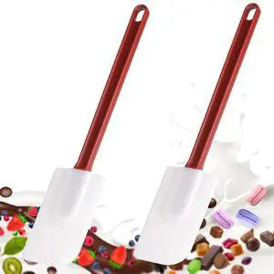 Flexible Rubber Spatulas, Silicone Spatula Set, Soft Rubber Spatula Scraper 9.5 Inches, Commercial Spatula, Silicone Scraper Spatula,Spatulas Set Resistant to 500 (2 Scrapers 9.5") Flexible Rubber Spatulas, Silicone Spatula Set, Soft Rubber Spatula Scraper 9.5 Inches, Commercial Spatula, Silicone Scraper Spatula,Spatulas Set Resistant to 500 (2 Scrapers 9.5")