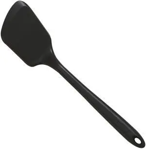 Get It Right Silicone Kitchen Spatula Turner - Non toxic cooking utensils for Nonstick Cookware, Cooking and Baking, Mini Flip - 11IN - Black Get It Right Silicone Kitchen Spatula Turner - Non toxic cooking utensils for Nonstick Cookware, Cooking and Baking, Mini Flip - 11IN - Black