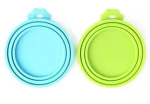 Pet Food Can Cover Silicone Can Lids for Dog and Cat Food(Universal Size,One fit 3 Standard Size Food Cans),Blue and Green Pet Food Can Cover Silicone Can Lids for Dog and Cat Food(Universal Size,One fit 3 Standard Size Food Cans),Blue and Green