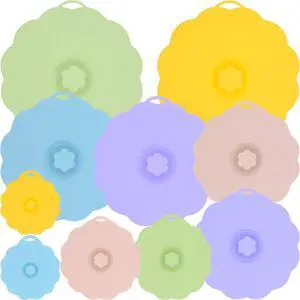 Pack Silicone Lids for Bowl Silicone Microwave Splatter Covers, 5 Sizes Reusable Heat Resistant Lids Fits Cups, Bowls, Food Storage, Plates, Pots, Pans, Fridge Dishwasher Safe, BPA Free Pack Silicone Lids for Bowl Silicone Microwave Splatter Covers, 5 Sizes Reusable Heat Resistant Lids Fits Cups, Bowls, Food Storage, Plates, Pots, Pans, Fridge Dishwasher Safe, BPA Free