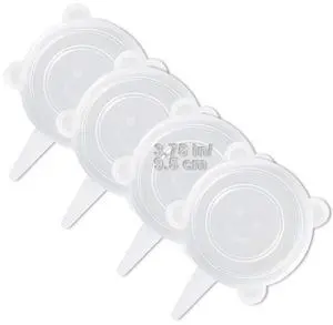 Pack Same Size Silicone Stretch Lids, Thicker Reusable Sturdy Silicone Container Cover, Expandable Food Storage Covers, Dishwasher and Freezer Safe, 3.75in(9.5cm) Pack Same Size Silicone Stretch Lids, Thicker Reusable Sturdy Silicone Container Cover, Expandable Food Storage Covers, Dishwasher and Freezer Safe, 3.75in(9.5cm)