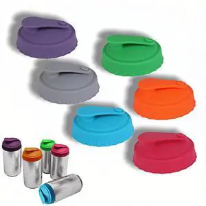 Reusable Silicone Can Lids, Universal Fit for Soda Beer Slim & Standard Cans, Airtight Leak-Proof Seal to Keep Drinks Fresh, Splash & Dust Protection for Travel, Upgraded 6 Pack Multicolor Reusable Silicone Can Lids, Universal Fit for Soda Beer Slim & Standard Cans, Airtight Leak-Proof Seal to Keep Drinks Fresh, Splash & Dust Protection for Travel, Upgraded 6 Pack Multicolor