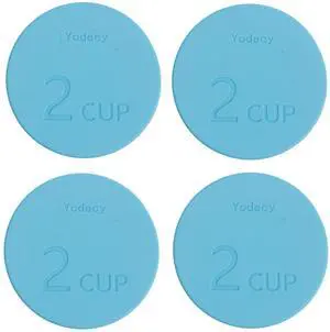 Silicone Bowl Lids fit Pyrex Glass Bowls 7200-PC 2 Cup, Yodecy Silicone Bowl Lids fit Anchor Hocking Glass Bowls 7200-PC 2 Cup,Replacement Lids 4.76in(4 Pack Blue) Silicone Bowl Lids fit Pyrex Glass Bowls 7200-PC 2 Cup, Yodecy Silicone Bowl Lids fit Anchor Hocking Glass Bowls 7200-PC 2 Cup,Replacement Lids 4.76in(4 Pack Blue)