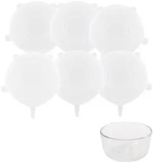 6 PCS 4 INCH Silicone Replacement Lids for 1 Cup Pyrex 7202-PC Glass Bowls, Anchor Hocking Glass Custard, Silicone Lids for Food Storage, Food Cover, Dishwasher Freezer Safe(Containers NOT Included) 6 PCS 4 INCH Silicone Replacement Lids for 1 Cup Pyrex 7202-PC Glass Bowls, Anchor Hocking Glass Custard, Silicone Lids for Food Storage, Food Cover, Dishwasher Freezer Safe(Containers NOT Included)