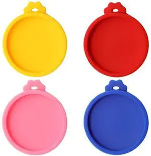 Pcs 2.5inch Durable Pet Can Lids, Silicone Small Pet Can Covers Waterproof Cat Food Cans Lids for 3 oz Cat Food CansYellow+Red+Pink+Blue Pcs 2.5inch Durable Pet Can Lids, Silicone Small Pet Can Covers Waterproof Cat Food Cans Lids for 3 oz Cat Food CansYellow+Red+Pink+Blue