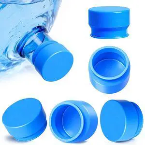 Upgraded 3 and 5 Gallon Water Jug Cap, Silicone Reusable Replacement Cap, No Spill 5 Gallon Water Jug Lid Fits 55mm Bottle, 5 gallon water bottle caps for Outdoor & Kitchen (10) Upgraded 3 and 5 Gallon Water Jug Cap, Silicone Reusable Replacement Cap, No Spill 5 Gallon Water Jug Lid Fits 55mm Bottle, 5 gallon water bottle caps for Outdoor & Kitchen (10)