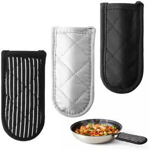3 PCS Cast Iron Skillet Handle Covers, Pot Handle Covers Heat Resistant Cotton Pan Reusable Non-Slip Pot Holders Sleeves Mitt for Kitchen Baking Cooking Supplies 3 PCS Cast Iron Skillet Handle Covers, Pot Handle Covers Heat Resistant Cotton Pan Reusable Non-Slip Pot Holders Sleeves Mitt for Kitchen Baking Cooking Supplies