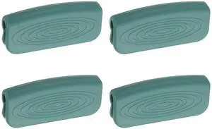 Pcs Silicone Assist Hot Pan Handle Holder Hot Skillet Handle Covers Pot Holder Sleeve Non-Slip Heat Resistant for Kitchen Pot Frying Pans Cookware Gray Blue Pcs Silicone Assist Hot Pan Handle Holder Hot Skillet Handle Covers Pot Holder Sleeve Non-Slip Heat Resistant for Kitchen Pot Frying Pans Cookware Gray Blue