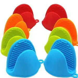 Pairs Silicone Cooking Pinch Grips Oven Mitts Potholder for Kitchen Cooking & Baking Pairs Silicone Cooking Pinch Grips Oven Mitts Potholder for Kitchen Cooking & Baking