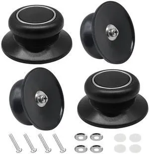 PCS Pot Lid Top Replacement Knob Universal Pot Lid Knob Handle, Heat Resistant and Prevent Static Electricity, Universal Pot Lid Knob Top Replacement Pan Easy Installation PCS Pot Lid Top Replacement Knob Universal Pot Lid Knob Handle, Heat Resistant and Prevent Static Electricity, Universal Pot Lid Knob Top Replacement Pan Easy Installation