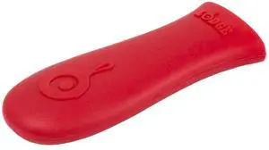 Silicone Hot Handle Holder - Heat-Resistant Cast Iron Skillet Handle Cover for Pans 9 Inches & Larger - Dishwasher-Friendly Silicone Hot Grip Sleeve - Reusable Skillet Accessory - Red Silicone Hot Handle Holder - Heat-Resistant Cast Iron Skillet Handle Cover for Pans 9 Inches & Larger - Dishwasher-Friendly Silicone Hot Grip Sleeve - Reusable Skillet Accessory - Red