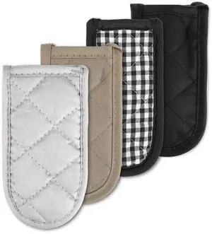 4 Pieces Hot Handle Covers Heat Resistant Pot Sleeve Grip Cotton Cast Iron Skillet Handle Covers Non-Slip Machine Washable Handle Mitts for Kitchen Baking Cooking BBQ Cookwares 4 Pieces Hot Handle Covers Heat Resistant Pot Sleeve Grip Cotton Cast Iron Skillet Handle Covers Non-Slip Machine Washable Handle Mitts for Kitchen Baking Cooking BBQ Cookwares