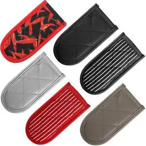 6 Pieces Cast Iron Pan Handle Covers Sleeve Holders Heat Resistant Non-Slip Skillet Pot Holders Kitchen Oven Mitts for BBQ and Baking Supplies,6 Styles 6 Pieces Cast Iron Pan Handle Covers Sleeve Holders Heat Resistant Non-Slip Skillet Pot Holders Kitchen Oven Mitts for BBQ and Baking Supplies,6 Styles