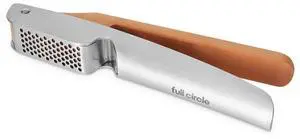 No Mess Garlic Press - Easy-Clean Stainless Steel - Effortless Crushing and Quick Mess-Free Clean-Up - Integrated Cleaner Scraper, Dishwasher safe No Mess Garlic Press - Easy-Clean Stainless Steel - Effortless Crushing and Quick Mess-Free Clean-Up - Integrated Cleaner Scraper, Dishwasher safe