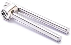Manual Garlic Press, 165 Grams 304 Stainless Steel Garlic Paste Tools for Crushing Vegetables and Spice (1) Manual Garlic Press, 165 Grams 304 Stainless Steel Garlic Paste Tools for Crushing Vegetables and Spice (1)