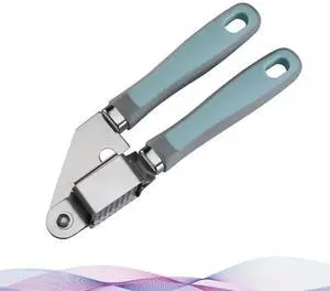 Garlic Press Stainless Steel, Effortless Ginger Crusher for Kitchen Garlic Press Stainless Steel, Effortless Ginger Crusher for Kitchen
