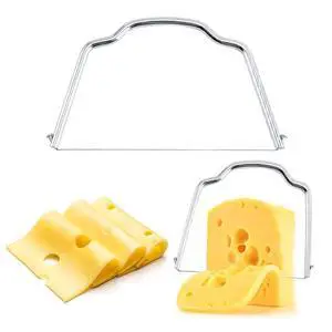 2 Pack Cheese Slicer - Effective Stainless Steel Cheese Slicer for Block Cheese Butter Avocado (2 Pack) 2 Pack Cheese Slicer - Effective Stainless Steel Cheese Slicer for Block Cheese Butter Avocado (2 Pack)