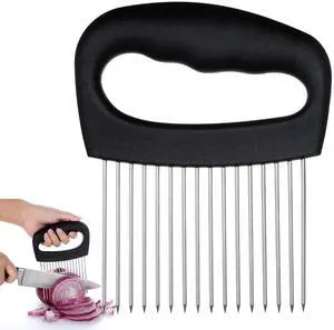 Onion Holder Stainless Steel Onion Slicer Onion Holder Stainless Steel Onion Slicer