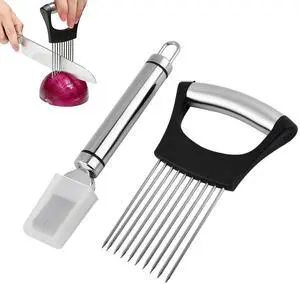 Holder & Slicer Set, Kitchen Scallion Onion Cutter, Kitchen Herb Cutter, Scallion Shredding Tool, Chopper for Slicing of Tomatoes, Avocados, Eggs and Other Vegetables Holder & Slicer Set, Kitchen Scallion Onion Cutter, Kitchen Herb Cutter, Scallion Shredding Tool, Chopper for Slicing of Tomatoes, Avocados, Eggs and Other Vegetables