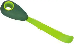 3-in-1 Avocado Knife with Non-Stick Coating, 7.25 inch/18.42 cm, Green 3-in-1 Avocado Knife with Non-Stick Coating, 7.25 inch/18.42 cm, Green