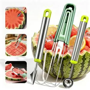 Watermelon Slicer, Stainless Steel Watermelon Popsicle Cutter Mold Watermelon Slicer, Stainless Steel Watermelon Popsicle Cutter Mold