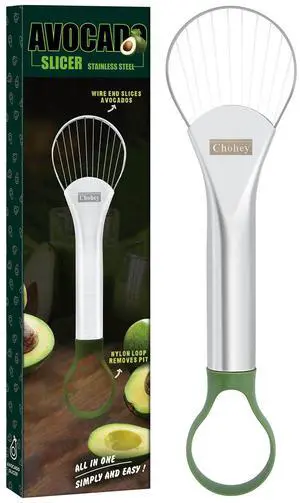 Avocado Slicer,Avocado Pit Remover Cutter/Peeler,Well Made Stainless Steel Avocado Slicer and Pitter Tool,Really Cutting Thin Slices,The Best Holiday Gifts Avocado Slicer,Avocado Pit Remover Cutter/Peeler,Well Made Stainless Steel Avocado Slicer and Pitter Tool,Really Cutting Thin Slices,The Best Holiday Gifts