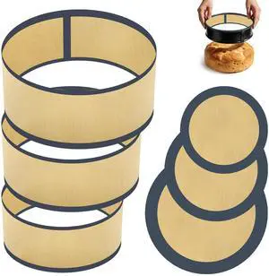 3 Set Silicone Baking Mat for 4, 7, 9 Inch Springform Pan Protector Prevent Cake from Sticking to Bottom and Side Easy Clean Nonstick Silicone Liners for Baking Cheesecake Pan 3 Set Silicone Baking Mat for 4, 7, 9 Inch Springform Pan Protector Prevent Cake from Sticking to Bottom and Side Easy Clean Nonstick Silicone Liners for Baking Cheesecake Pan